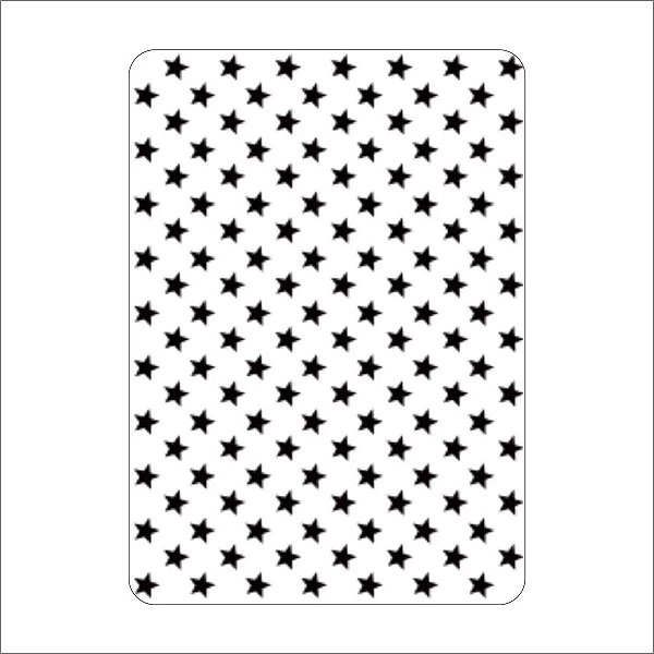Placa para Relevo 2D Estrelas Art & Montagem A6 Pe001-36