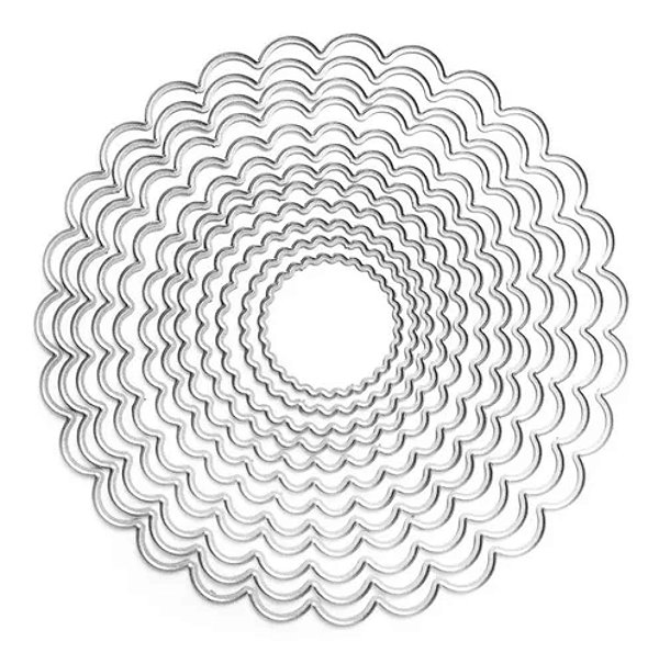 Faca para Corte e Relevo Elegance Toke e Crie Circulo Escalope 21883