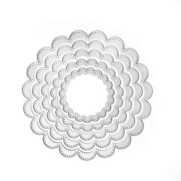 Faca para Corte e Relevo Elegance Toke e Crie Circulo Escalope com Relevo 21884