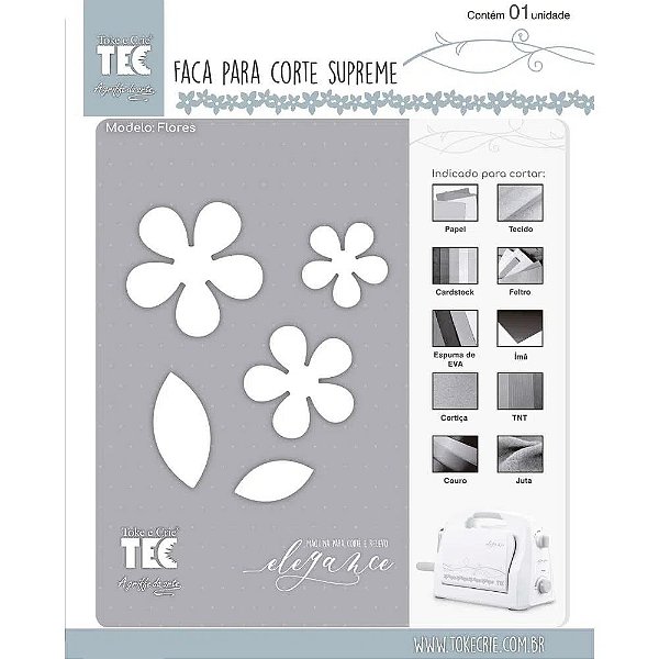 Faca para Corte Supreme Elegance Toke e Crie Flores 21461