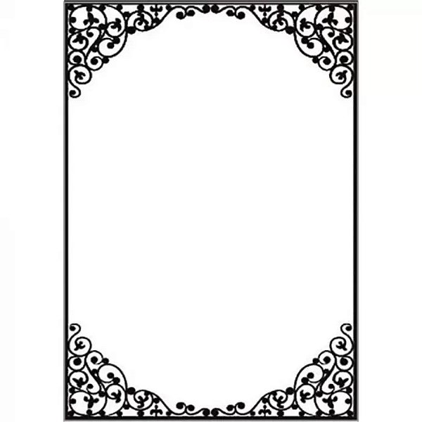 Placa para Relevo 2D Elegance A4 Toke e Crie Moldura 21812