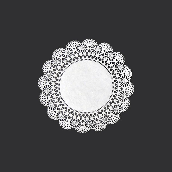 Doilies Papel Rendado 15cm com 10 unidades
