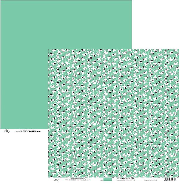 Folha Scrapbook Frozen Bonequinhos de Neve 7949 OK Scrapbook