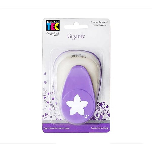 Furador Gigante Toke e Crie Flor 5 Pétalas - 9886 FGA028