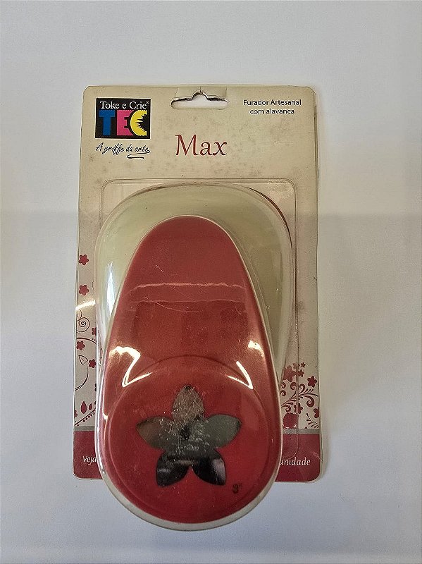 Furador Max Toke e Crie Flor 5 Pétalas 9876 FMA034 - OUTLET AVARIADO