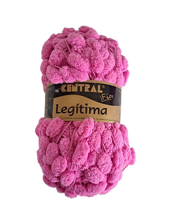 Novelo de Lã - Legítima Central Fios Rosa Chiclé 100160-139