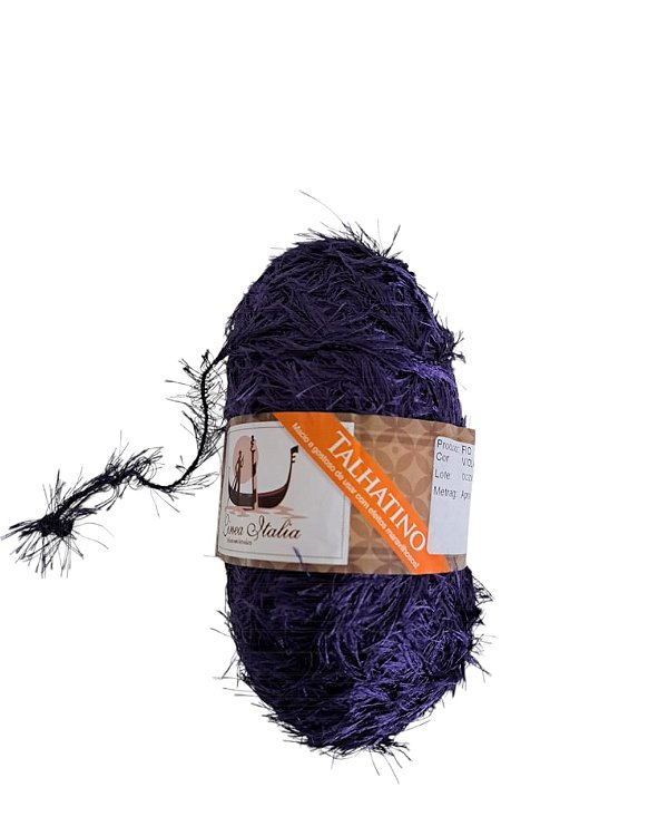 Novelo - Fio Linea Itália Talhatino Roxo