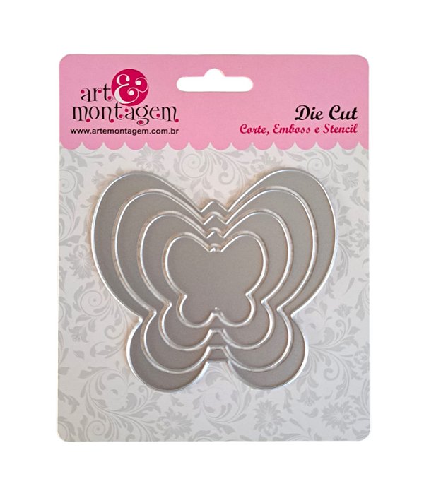Faca para Corte Art e Montagem FAC 118 Borboleta
