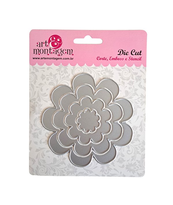 Faca para Corte ART E MONTAGEM - Flor - FAC112