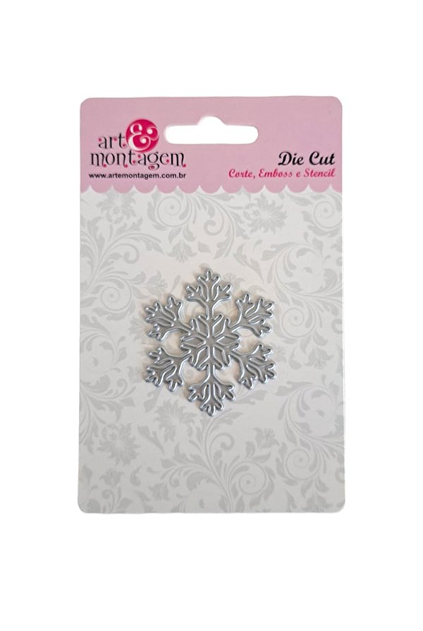 Faca para Corte ART E MONTAGEM - Floco de Neve - FAC168