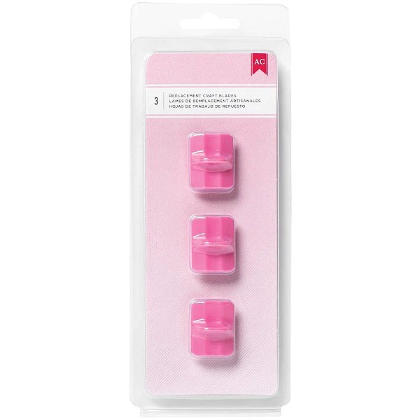 Refil para Guilhotina American Crafts 3 Lâminas 368099