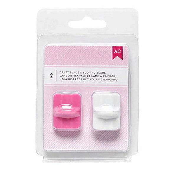 Refil para Guilhotina American Crafts 2 Lâminas Corte e Vinco 368098