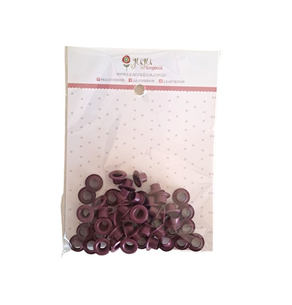 Ilhós Juju Scrapbook Roxo Jujuba de Uva