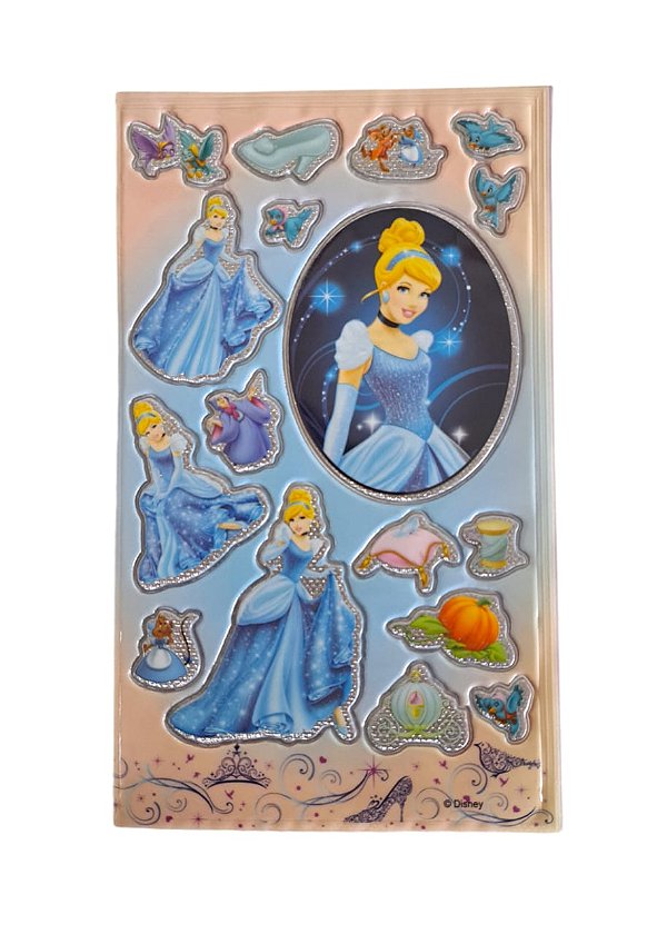 Adesivo Disney Cinderela TY122358DS