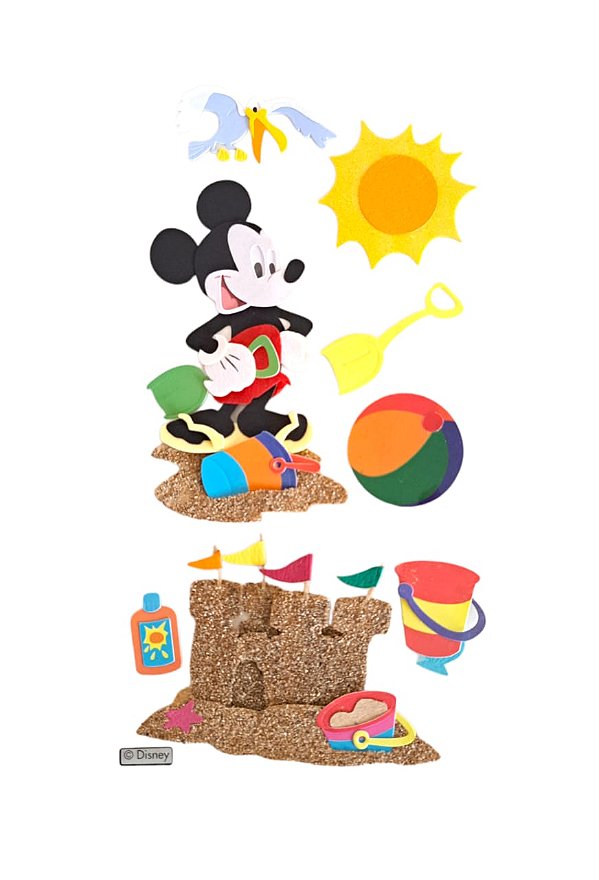 Adesivo Disney Mickey Fun in The Sun EK Sucess DJBM016