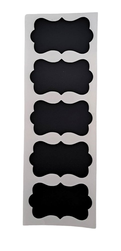 Adesivo Etiqueta Lousa 6x3,5cm com 10 un. Lunne Import