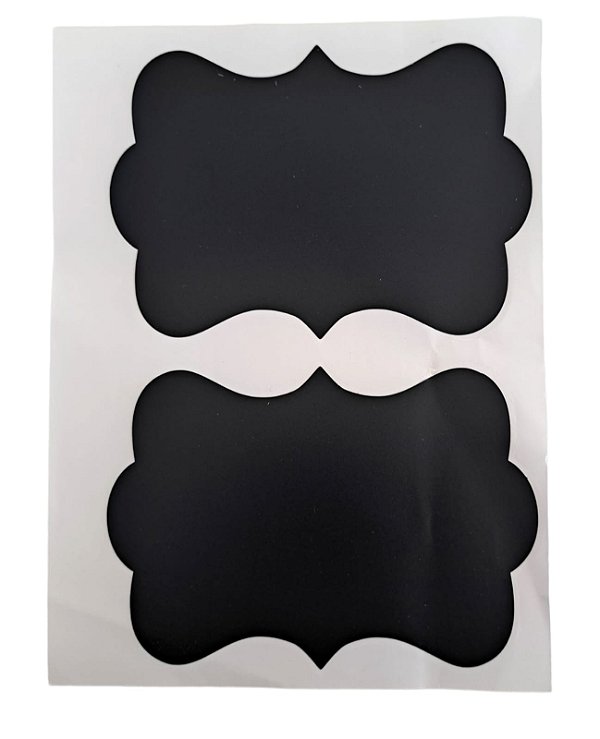 Adesivo Etiqueta Lousa 11,5x8cm com 2 un. Lunne Import