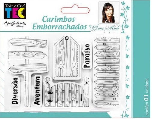 Carimbo Emborrachado Cerquinha - Toke e Crie 17843