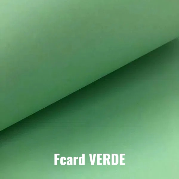 Papel Color Plus 180gr 30x30 cm - FCard Verde 11398
