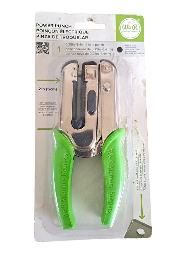 Alicate de Alta Pressão - POWER PUNCH - CÍRCULO - WER MEMORY KEEPERS - AVARIADO