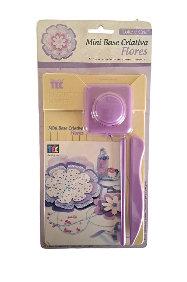 Mini Base Criativa Flores Toke e Crie 17674 - AVARIADO