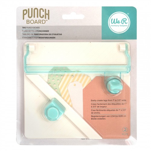 Mini Base Criativa Tags Punch Board WER 21375