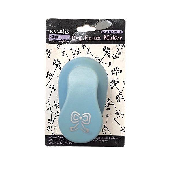 Furador Gigante Kamei Popup Laço 1,5" Papel e EVA - OUTLET AVARIADO