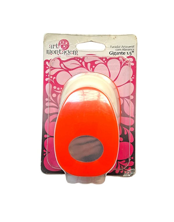 Furador Gigante Oval 1,5" Art & Montagem - AVARIADO