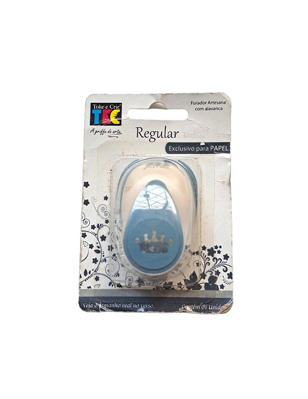 Furador Regular Toke e Crie Só Papel Coroa 12261 - AVARIADO