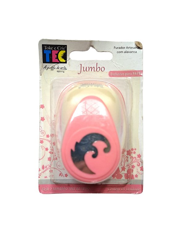 Furador Jumbo Toke e Crie Só Papel Arabesco 20314 - OUTLET Avariado