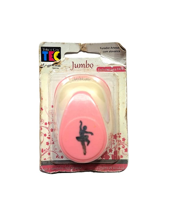 Furador Jumbo Toke e Crie Só Papel Bailarina 12275 - OUTLET Avariado