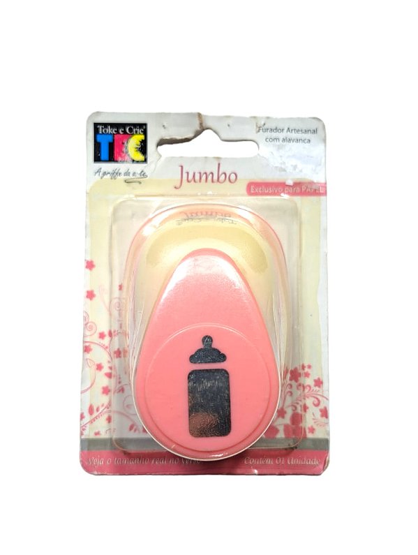 Furador Jumbo Toke e Crie Só Papel Mamadeira 14512 - OUTLET Avariado