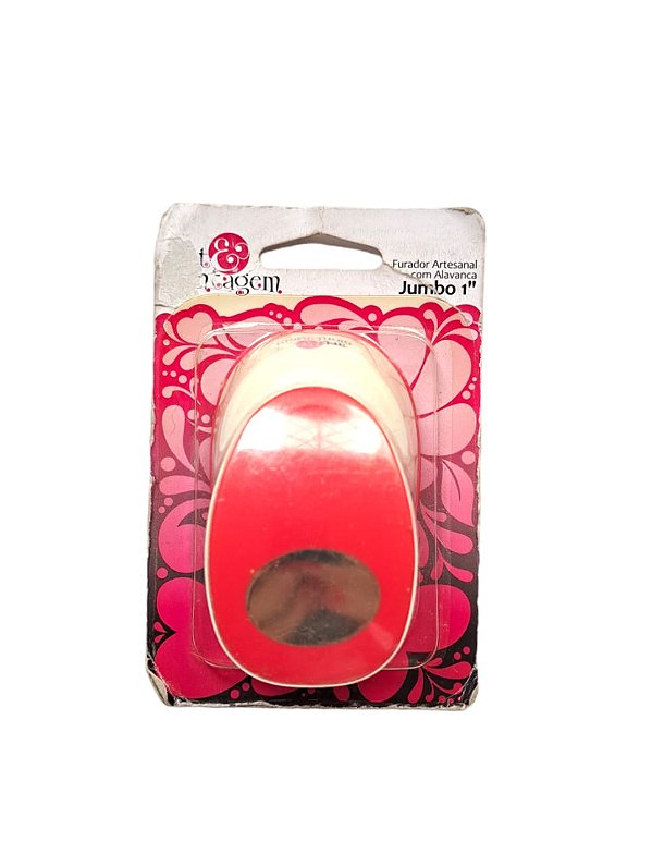 Furador Jumbo Art & Montagem Oval - OUTLET Avariado