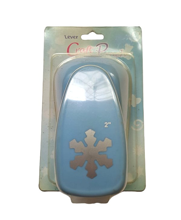 Furador Extra Gigante Craft Floco de Neve - OUTLET Avariado