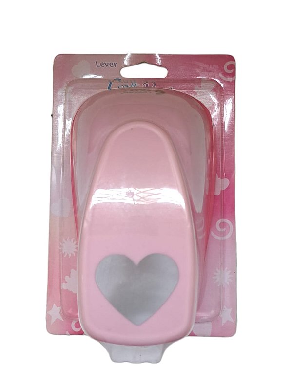 Furador Extra Gigante Craft CP38R- 002 Coração