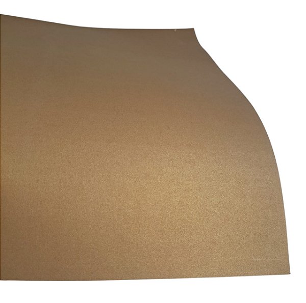 Folha Scrapbook Metalizada Lisa Chocolate PL01 Metallik