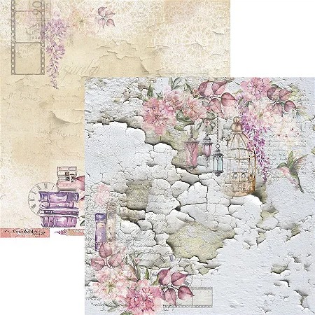 Folha Scrapbook Carina Sartor - Coleção Essense of Life - EOL03