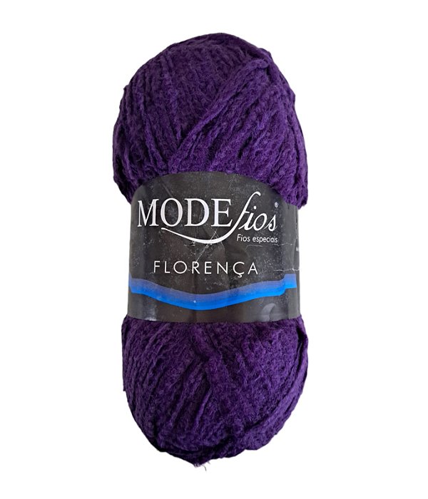 Novelo de Lã - Fio Florença Mode Fios Uva 357