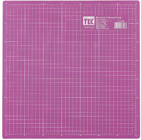Base de Corte para Scrap Toke e Crie Pink 35 x 35 cm 7501