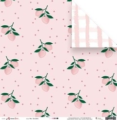 Folha Scrapbook Juju Coleção Espalhando Amor Meu Docinho