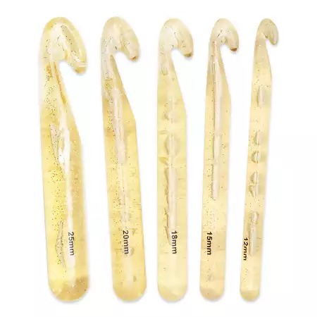Kit Agulha Croche para Fio de Malha LMCH098