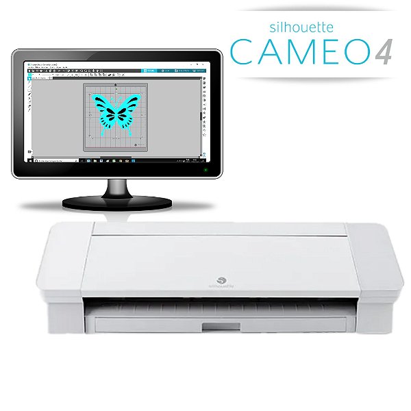 Silhouette Cameo 4 Branca + Curso Online de Iniciação