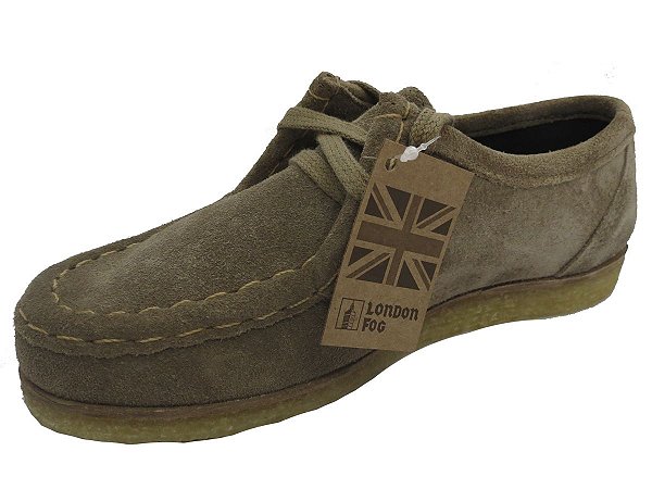 sapato london fog camurça