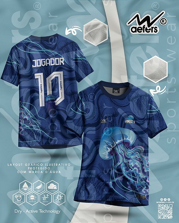 Camisa Água Viva