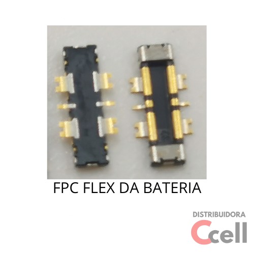 Conector FPC do Flex da Bateria Samsung A01 A015 /A03 A035 / A02s A025 / A03 Core A032 / A03s A037