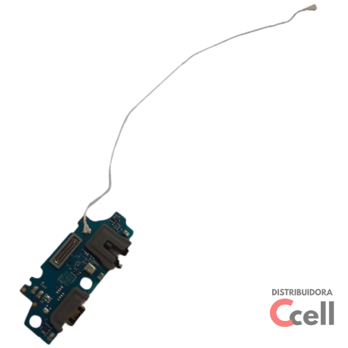 Placa Dock de Carga + Cabo de Sinal Coaxial Samsung A05s A057M (Original retirado de aparelho novo)