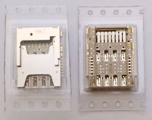 Conector Slot Leitor Chip Sim Card com Micro SD Lg D337 G3 D855 H422 H502