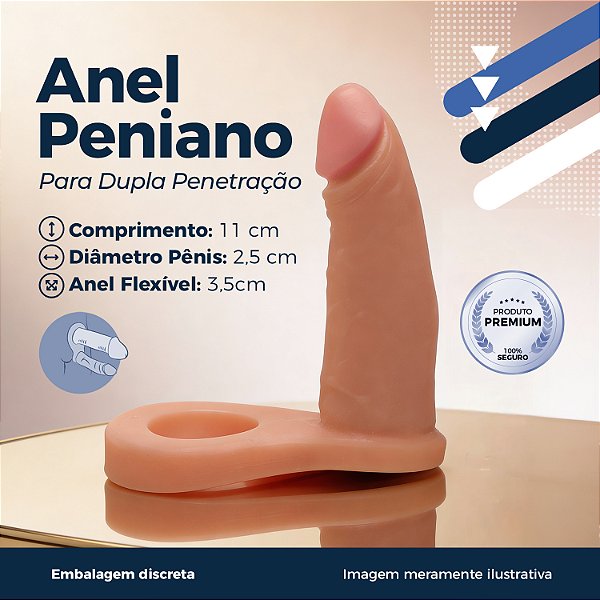 ANEL COMPANHEIRO BEGE 11X2,5 CM ADÃO E EVA