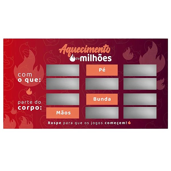 RASPADINHA DAS PRELIMINARES