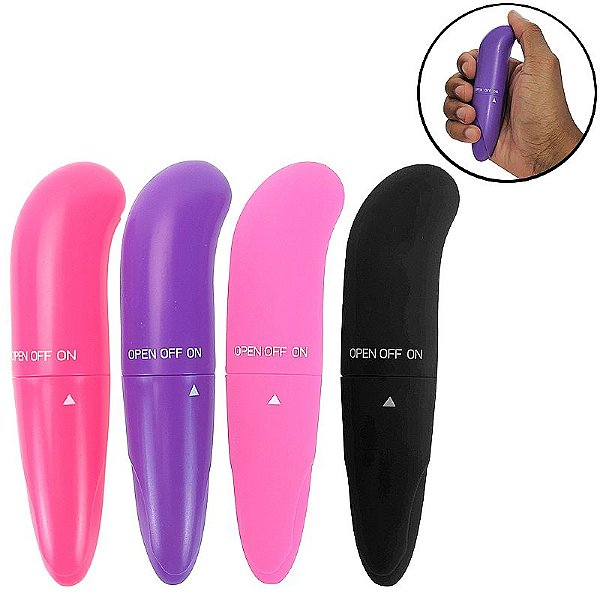 MINI VIBRADOR DE PONTO G LISO SI